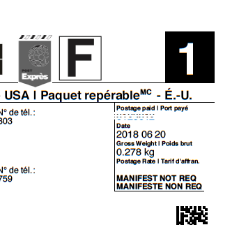 You will simply have to trust that the seven-digit number that I have obscured was not postage in the amount of $12,345.67. It's my Solutions for Small Business number. There is nowhere on the postage label that shows the buyer what amount I've paid for postage. Ever