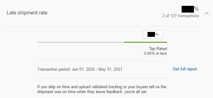 Late shipments are sometimes called 'dings' or 'misses' by CS